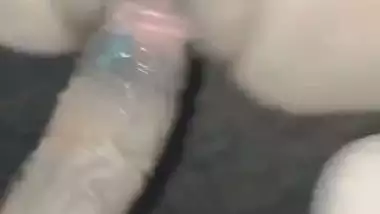 Village lady takes a big dick in her tight pussy