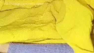 Sleeping sister boob touch by brother and nipple show