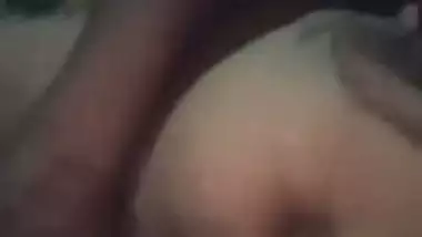 Village girl in bra fingers vaginal hole in standing