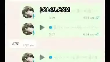 Hindi WhatsApp sex chat with nude show of sexy GF