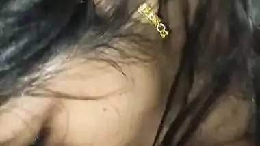 Cute bhabi blowjob and hot fucking ride with neighbor