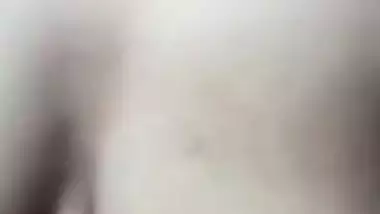 Bengali wife in bathroom shows nude body before bathing