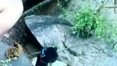 Obedient Desi wife sits naked outdoors while hubby records XXX clip