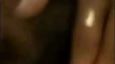 Merged sexy video of Indian hottie Janvi making naked selfie footage