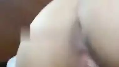 Horny cute college babe riding her best friend cock in absence of her boyfriend