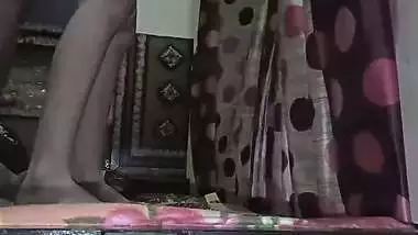 Fucking Hard Hot Wife in Standing Doggy Style and Cum on Her Ass