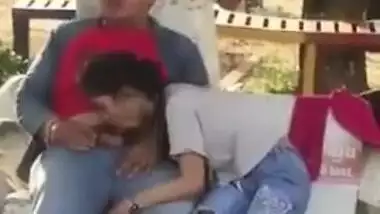 Hot college girl caught sucking cock in park.mp4