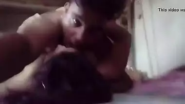 BF drills his 18 yr old teen GF’s pussy in desi teen porn