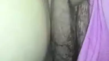 Man finds Indian MILF sleeping and pulls panties aside filming porn on camera