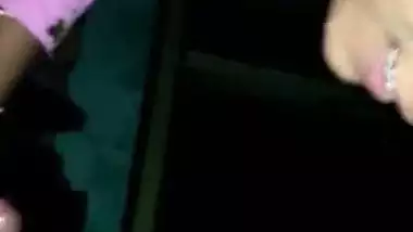 Kinky Indian village girl sucking dick of lover