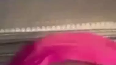Local Indian hottie masturbating using cucumber