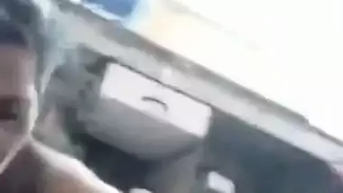 Selfie sex video of lonely Tamil aunty with mama