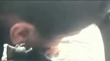 Mysore bhabhi convinced for outdoor blowjob in car by hubby!