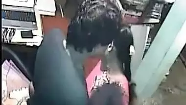 Beautiful Lady gets her Ass Grabbed by Senior Staff & Fucking after everyone gone