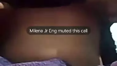 Famous mallu girlfriend boobs show on video call