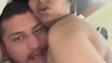 Big ass lady rides like a whore on her lover’s dick