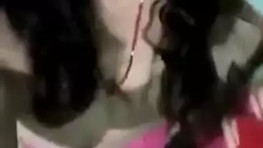 Sexy Bhabhi Record Her Boobs