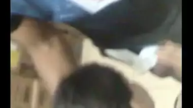 Pune office lovers caught during sexual act on !