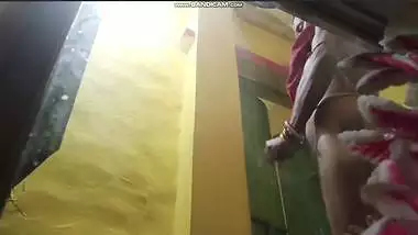 Village mom dress change caught by horny son
