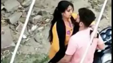Desi mms video of cheat wife fucking with her servant outdoor, caught by hubby