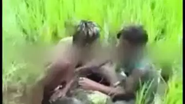 Lovers caught fooling around outdoor by river in hot Desi mms clip