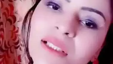 Indian model actress Gehana Vasisth sexy live video