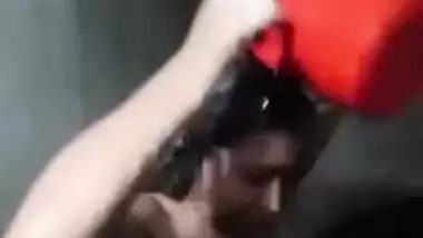 After party Desi whore comes home and goes to the impromptu shower