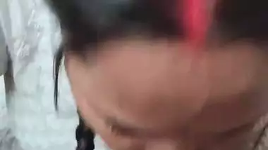 Local village wife blowjob to husband viral POV clip