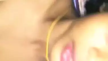 Hardcore moaning sex video of Tamil hottie with BF