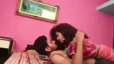 Big Ass Indian Aunty Sex With Hot Lockal Boy in Bed & Bathro