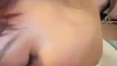 Desi Sexy Babe Giving Blowjob Fingerring Taking Cum All Over Face Fucking Part 2