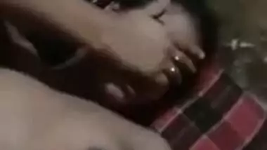 Busty Desi XXX girl gets her hairy pussy fucked by her friend MMS