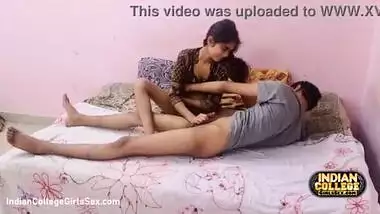Loud and Intimate Sunday in Bed Amateur Indian College Couple Sex Full Hindi With Loud Moan