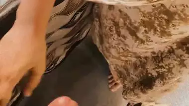 Tight ass Muslim bhabhi blowjob and doggy fingering