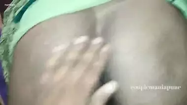 Lucky Indian man has sex with wife who is owner of round XXX booty