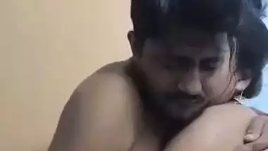Wife wet boob sucking and sex in bathroom with her
