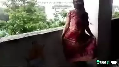 My new red dress for flashing outdoor in public, Desi mms full sex video