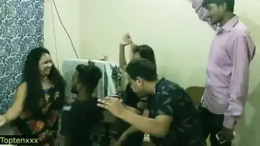 Refreshment party at home and amazing hot sex with my naughty Bhabhi's sister: Clear Hindi dirty audio