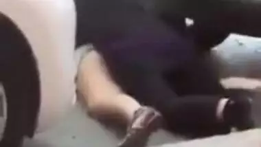 Cheating Desi wife caught in outdor with another man by husband XXX mms
