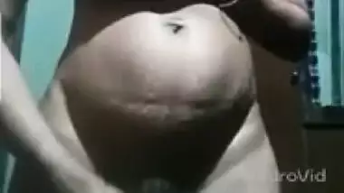 Desi Sexy Girl Taking Off Saree Blouse Showing Big Tits And Having Sex Alone