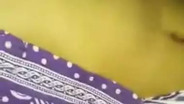 Before going to sleep Desi minx with perky XXX tits records sex clip