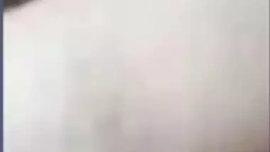 Hot wife exposing nude body curves to ex-lover