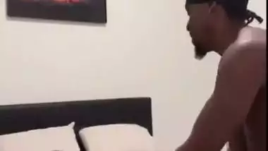 Hot Punjabi kudi fucks a black guy in NRI por